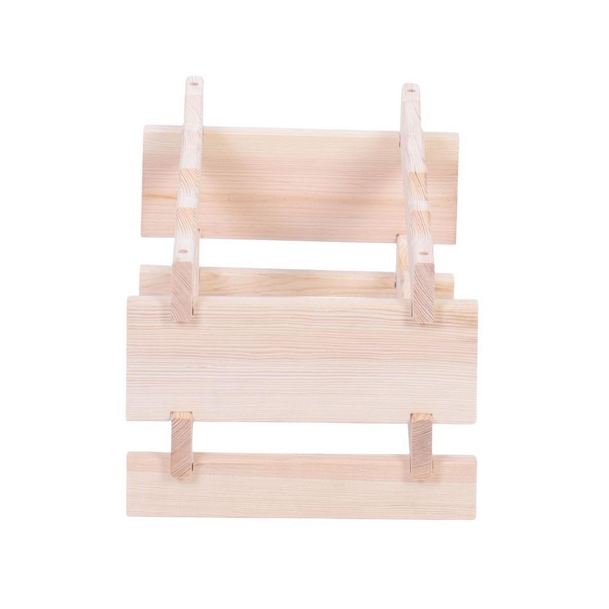 WEINREGAL VINOTECA FLEX PRO HxBxT 23x46x28cm 8 Flaschen auf 2 Ebenen Natur unbehandelt - Naturfarben, Holz (46/23/28cm) - PROREGAL