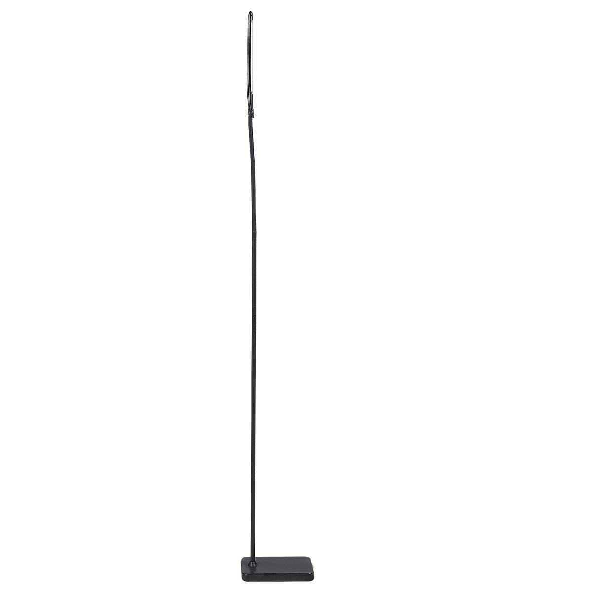 STEHLAMPE Norma 26/30/174 cm - Schwarz, Metall (30/26/174cm) - Beliani