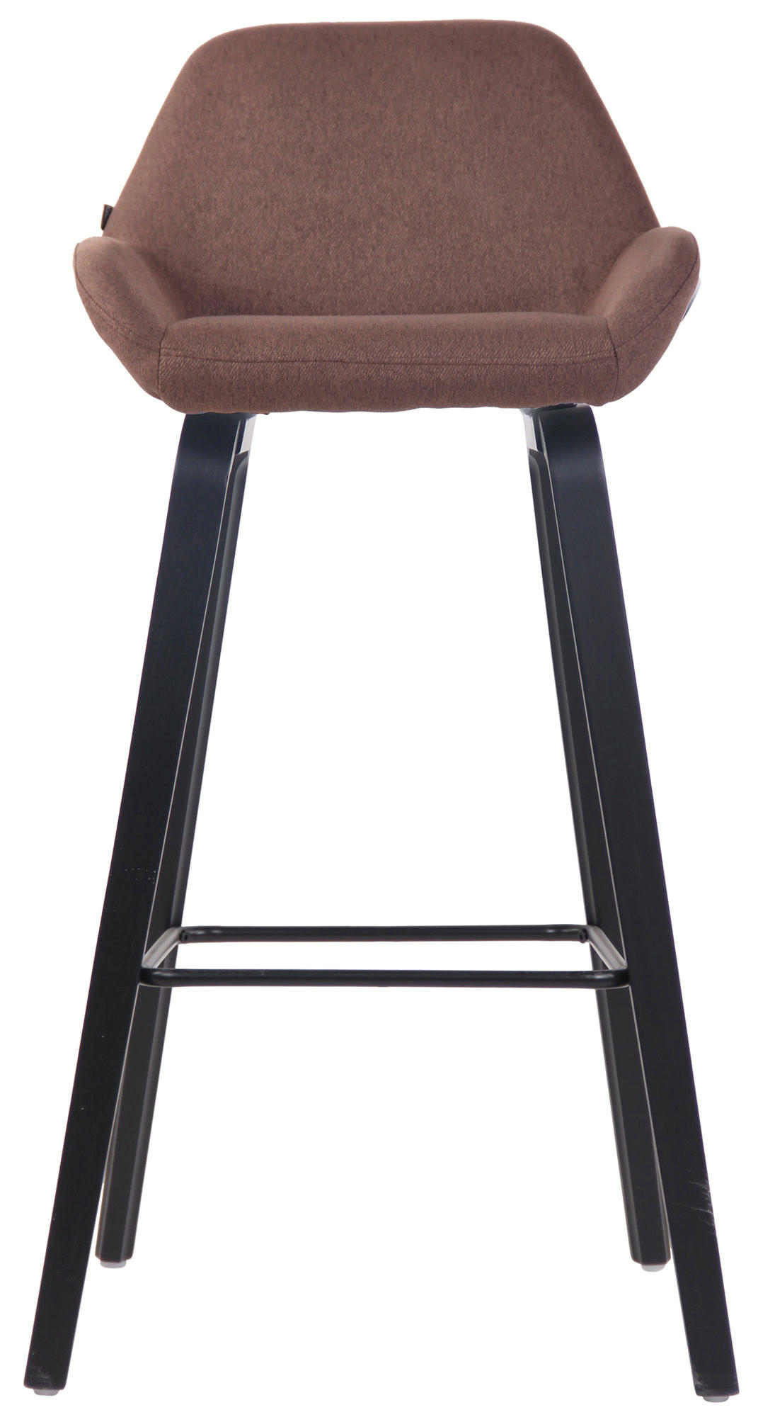 BARHOCKER Stoff braun - Braun, Textil (52/103/51cm) - CLP