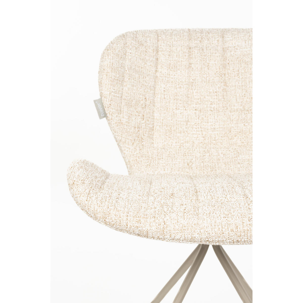 ESSZIMMERSTUHL OMG Beige - 2 er Set - Beige, Kunststoff (51/79/59cm) - Zuiver