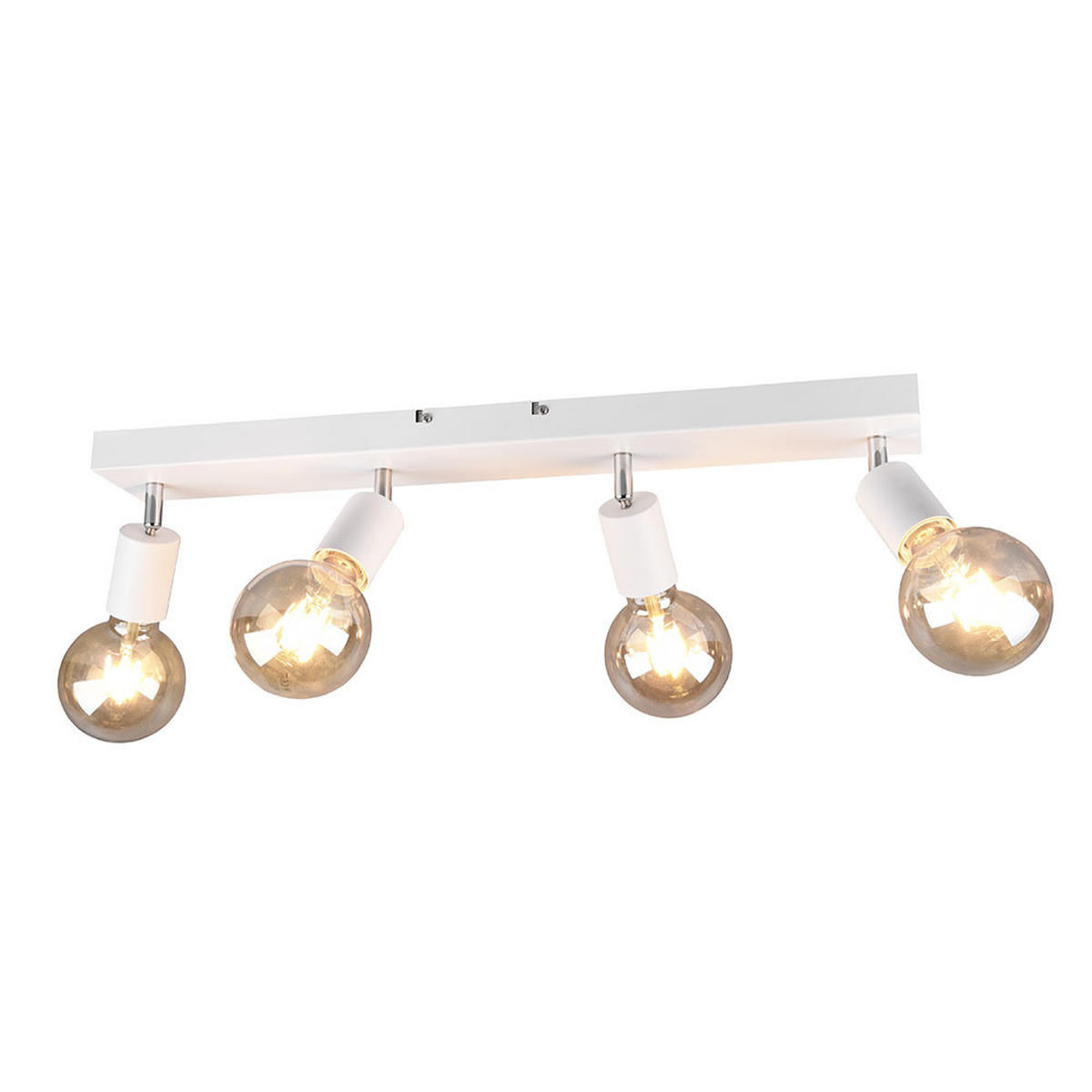 LED DECKENLEUCHTE VANNES Metall Weiß matt - Weiß, Metall (9/60/12cm)