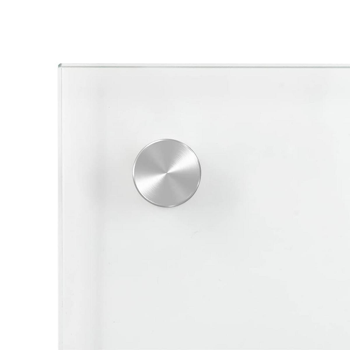 KÜCHENRÜCKWAND Glas - 100x60cm Transparent | Küche Spritzschutz Wandschutz Glasplatte - Transparent, Glas (100/60/0.6cm) - DELUKE