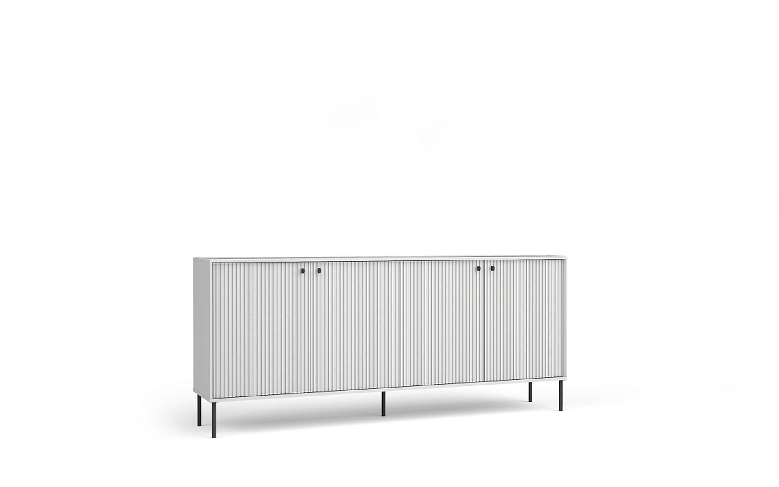 KOMMODE Grau 207/89/41 - Grau, Holzwerkstoff (207/89/41cm) - RAUMHIRSCH FURNITURE