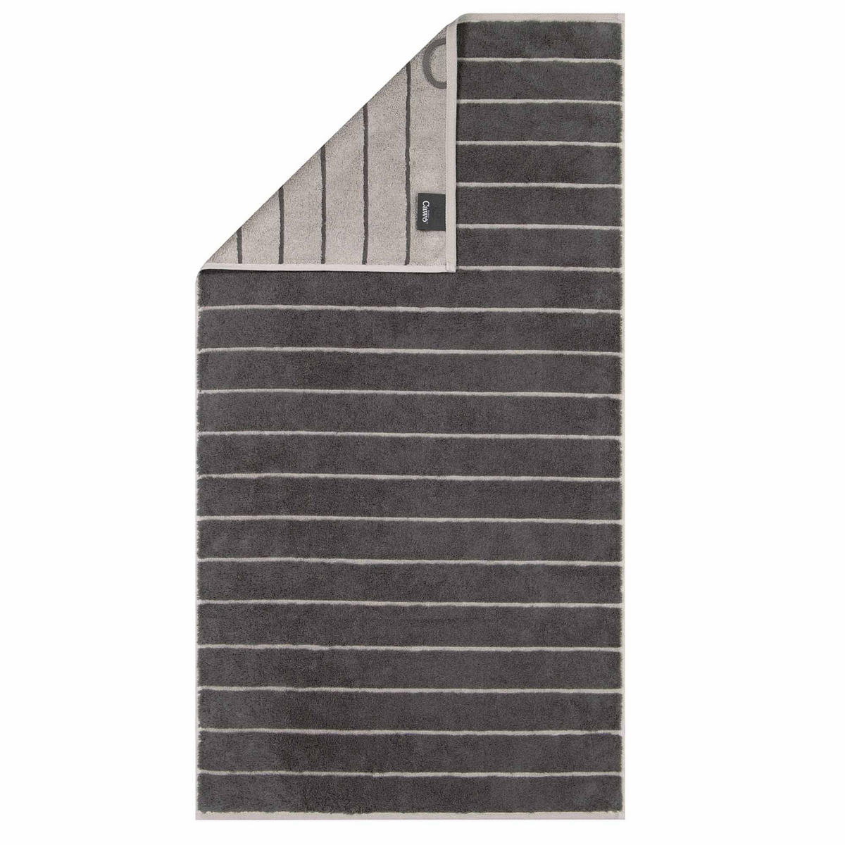 HANDTUCH Unisex Balance Anthrazit Baumwolle 10er Pack - Anthrazit, Textil (60/120cm) - Cawoe