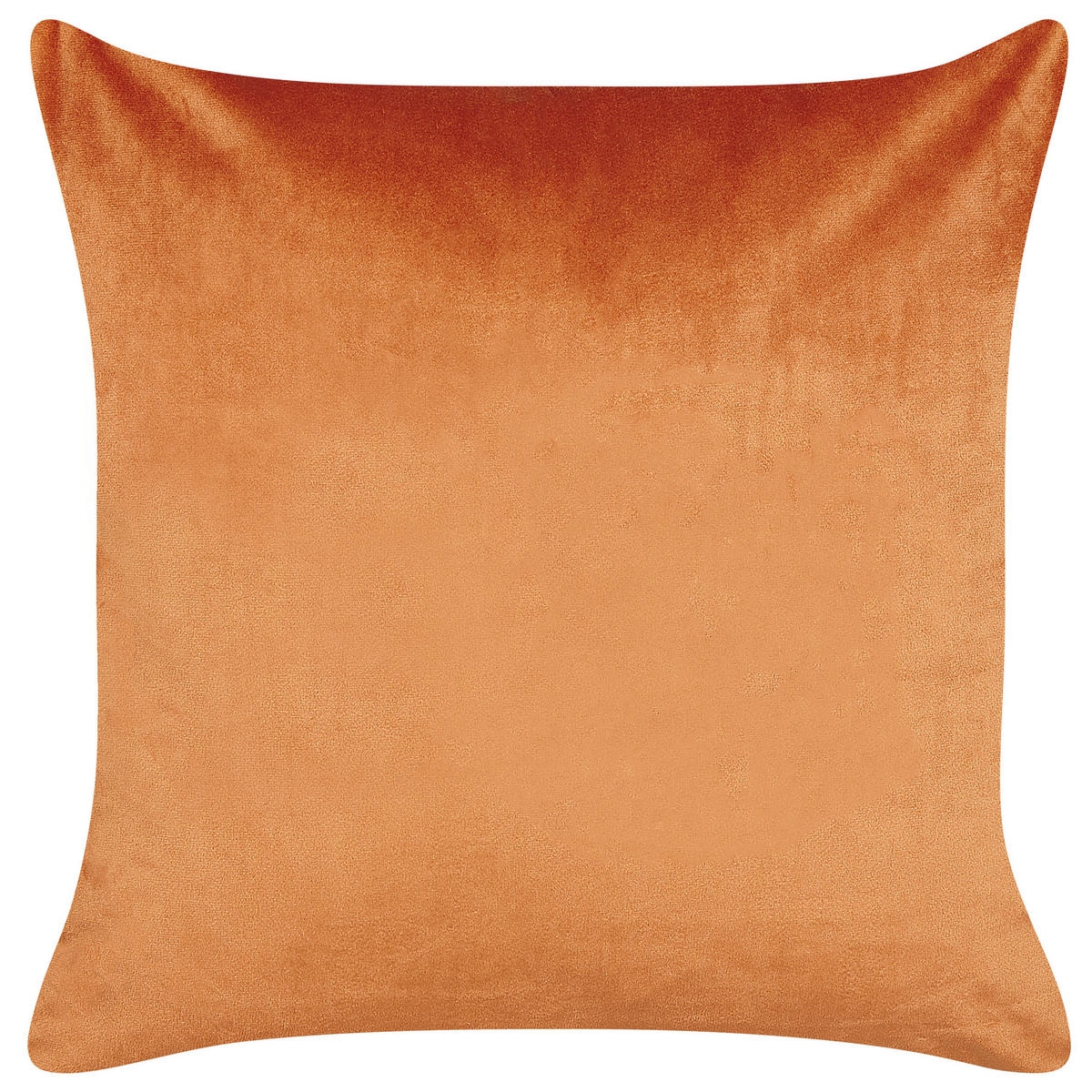 DEKOKISSEN 2er-Set Orange 45/45 cm Crocus - Orange, Textil (45/45cm) - Beliani