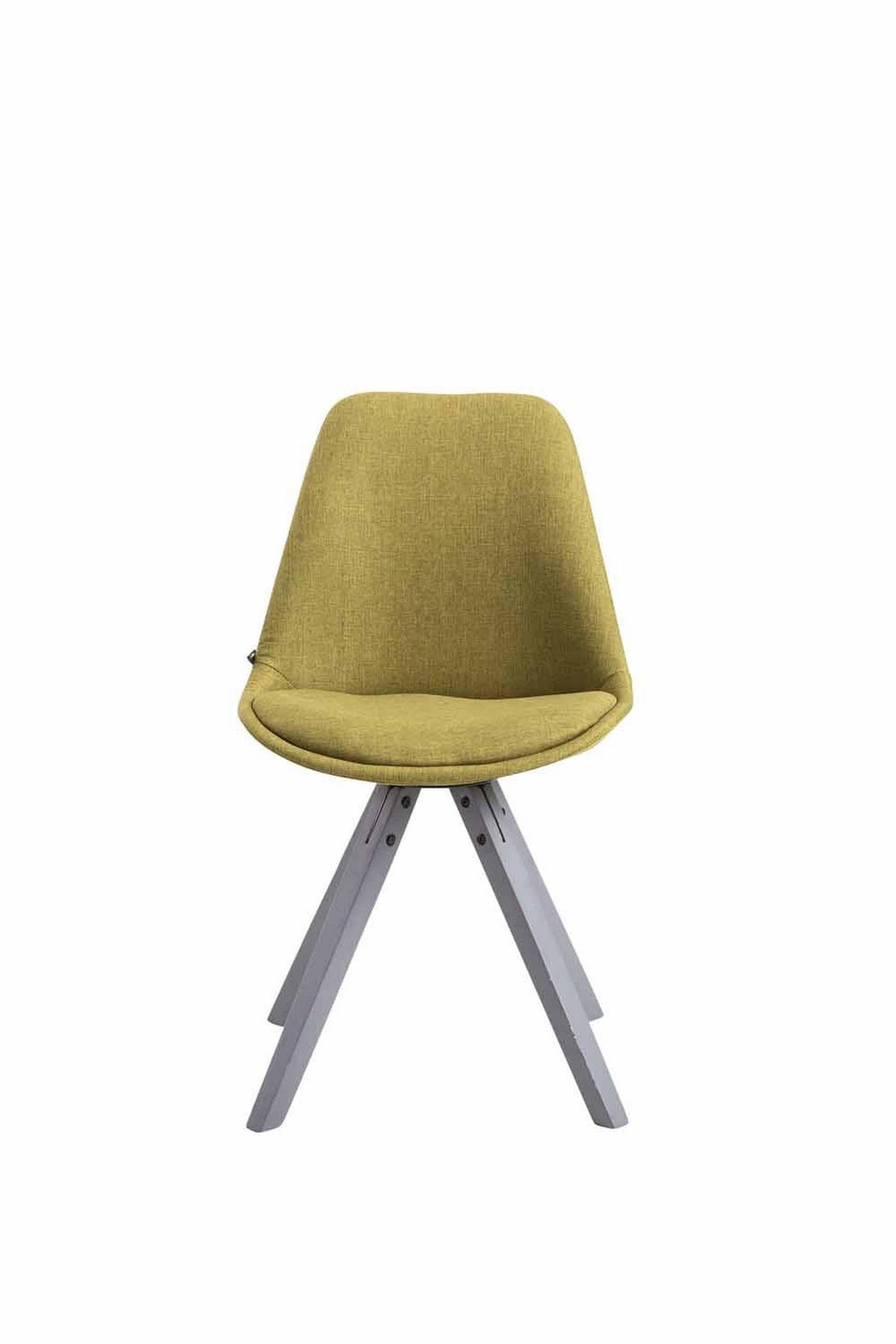 STUHL Stoff Grün - Grau/Grün, Holz/Textil (48/84/56cm) - CLP