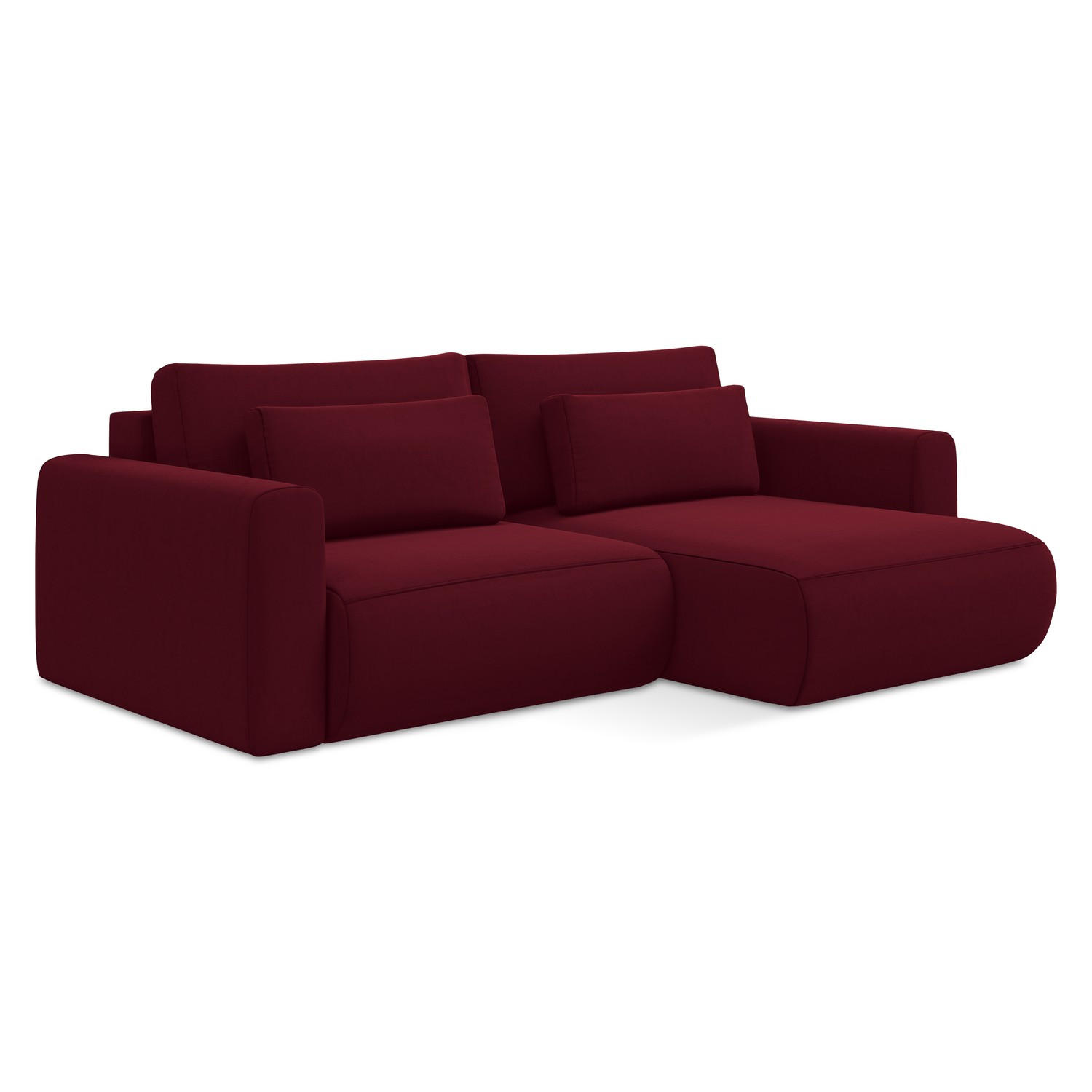 LaMiaSofa Ecksofa Bordeaux 240x149 cm