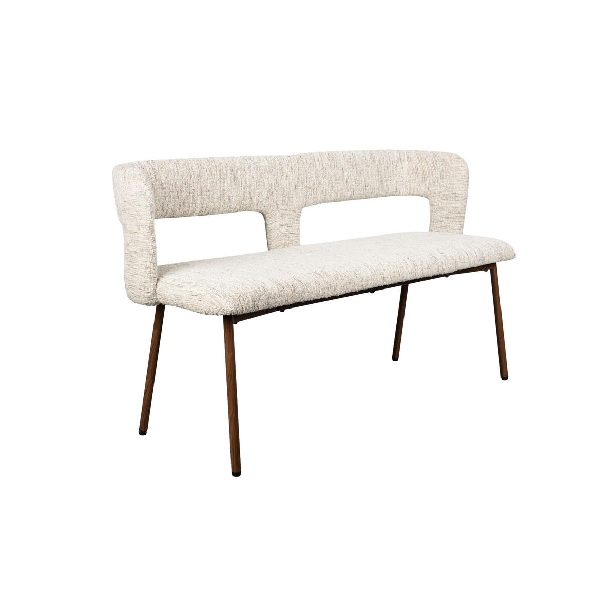 ESSZIMMERBANK Chelsea Beige - Beige, Kunststoff (148/79/51cm) - Housecraft Living