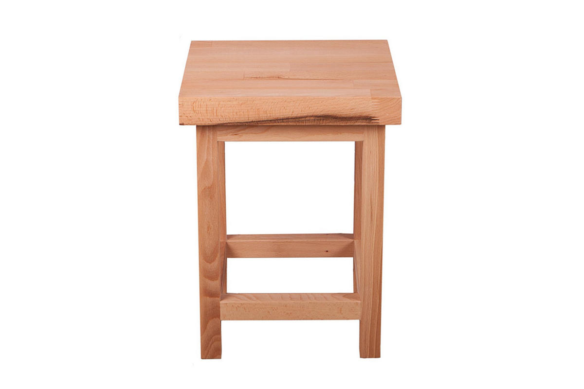 BLUMENSTÄNDER Siri Platte 4cm Buche 30x30x40cm - Buchefarben, Holz (30/30/40cm) - DELUKE