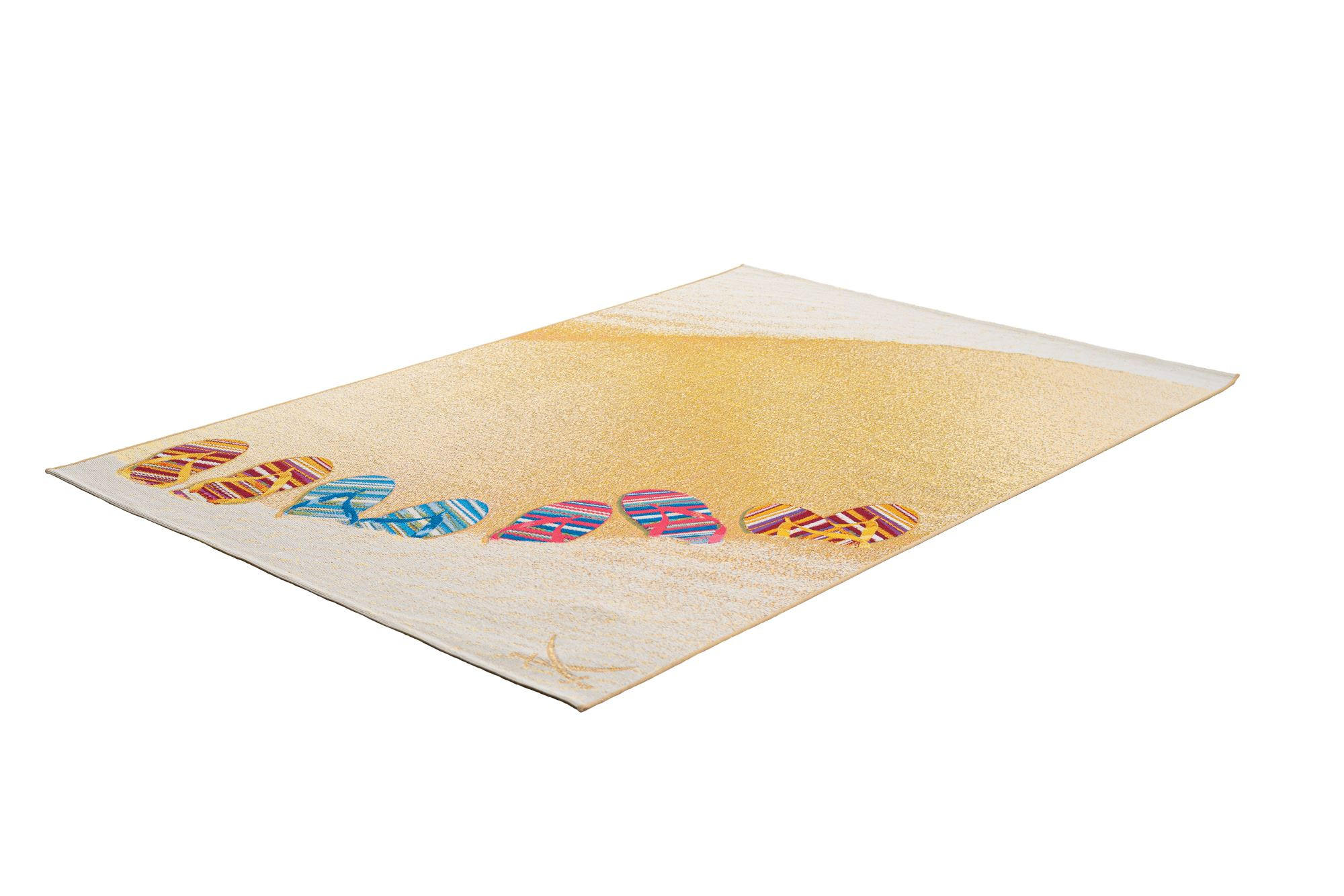 OUTDOORTEPPICH Rantum Beach 160x230 cm - Beige, Textil (160/230cm) - Sansibar SYLT