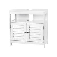WASCHBECKENUNTERSCHRANK - Weiß, Holzwerkstoff (60/30/60cm) - Hansiro