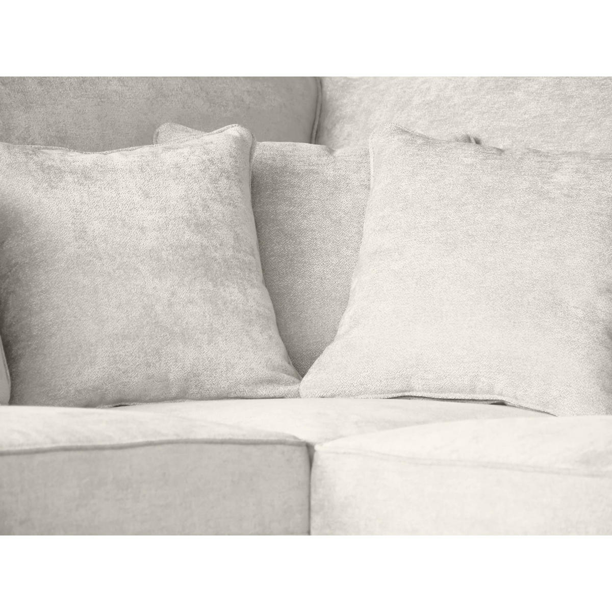 ECKSOFA Parma ohne Schlaffunktion beige rechts - Beige/Schwarz, Textil (314/224cm) - Beautysofa