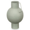 VASE Metall Pastell 23 cm - Grün, Metall (23cm) - Giftdecor