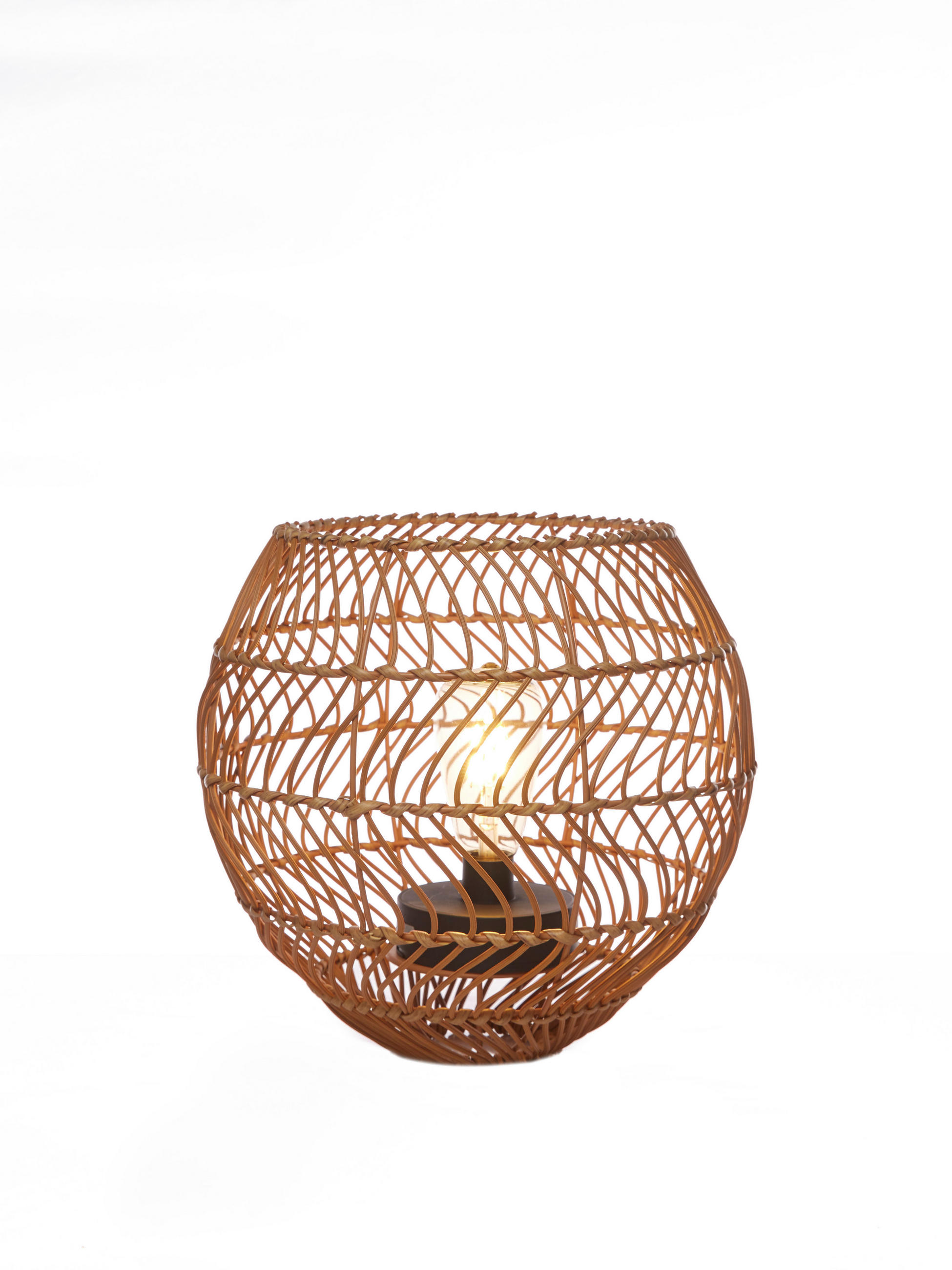 Luxform Tischlampe Braun 33x32x33 cm