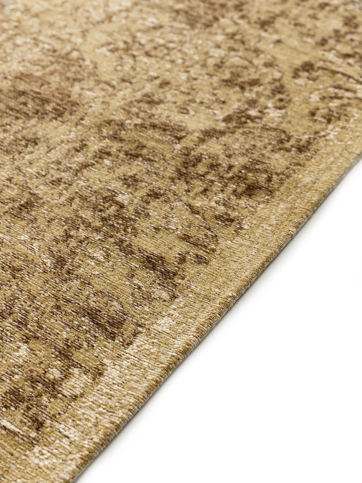 FLACHGEWEBETEPPICH Frencie Braun 80x165 cm - Braun, Textil (80/165cm) - benuta Nest