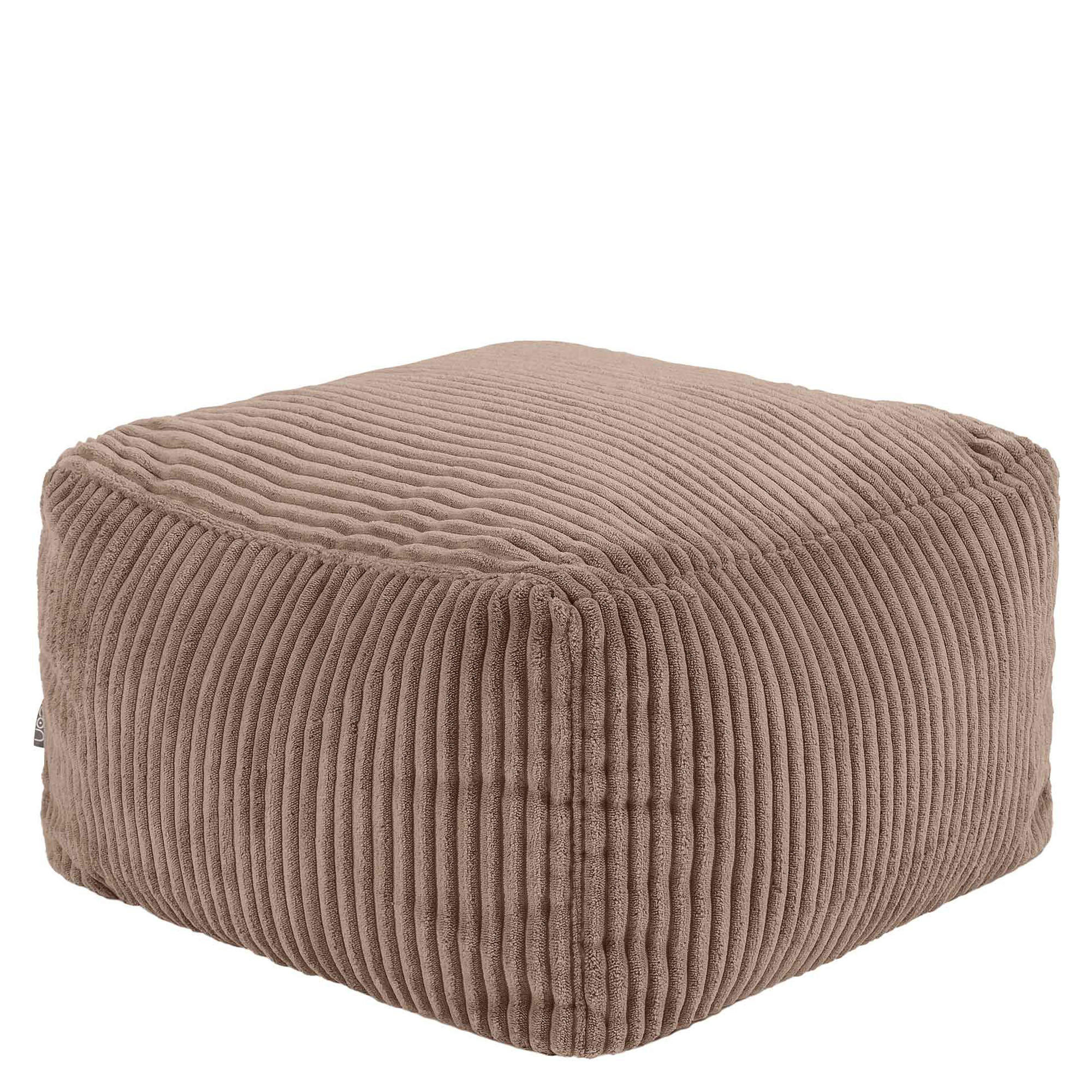 SITZPOUF Amara - Mokka, Textil (42/24/42cm) - icon