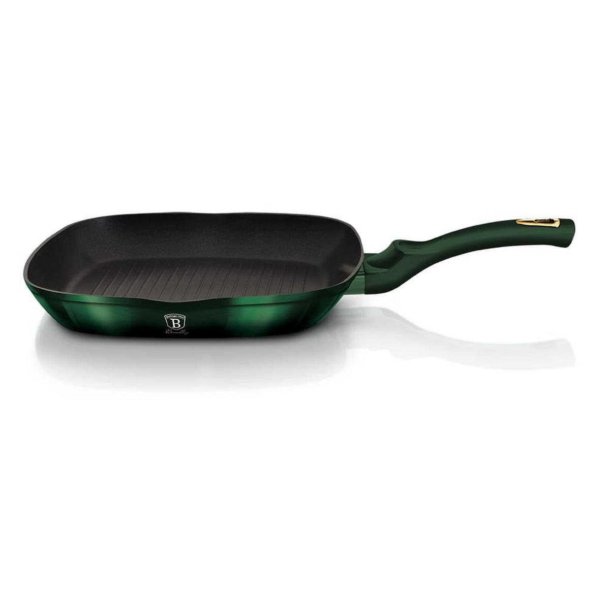PFANNENSET Grün 50/30/20 cm BH6167 - Grün, Metall - Berlinger Haus