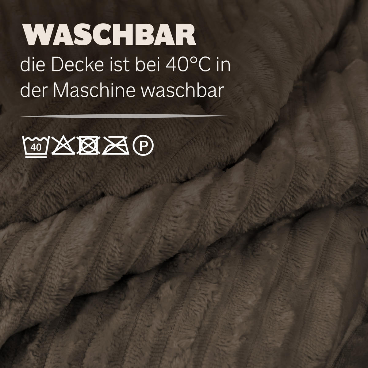 TAGESDECKE Wende-Design 200x220cm Granit - Grau, Kunststoff/Textil (220/200cm)