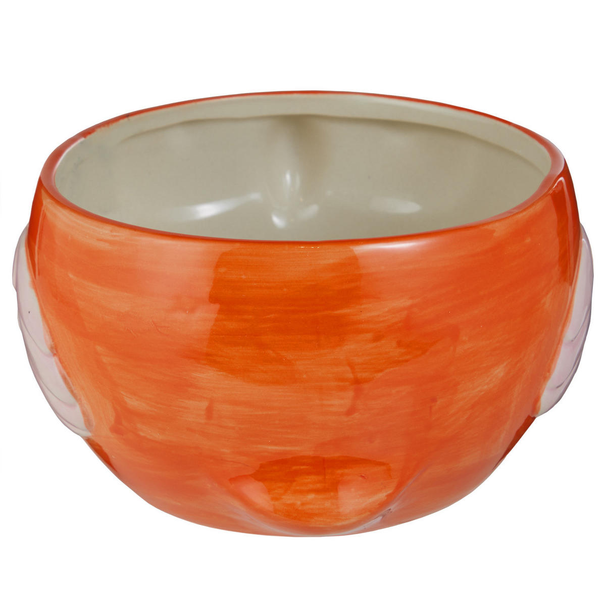 BLUMENTOPF Tropics Papagei - Orange, Keramik (11cm) - Butlers