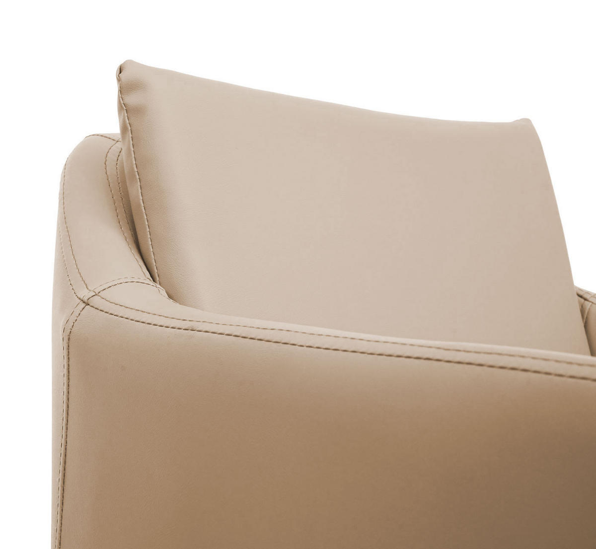 BARHOCKER Beige 2er-Set - Beige, Textil (54/105/53cm) - MCW