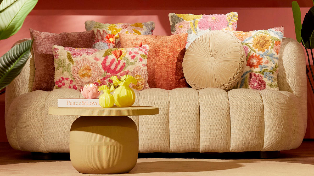 COUCHTISCH Tigran Braun Ø59/35,5 cm - Braun, Metall (59/59/35.5cm) - Light & Living