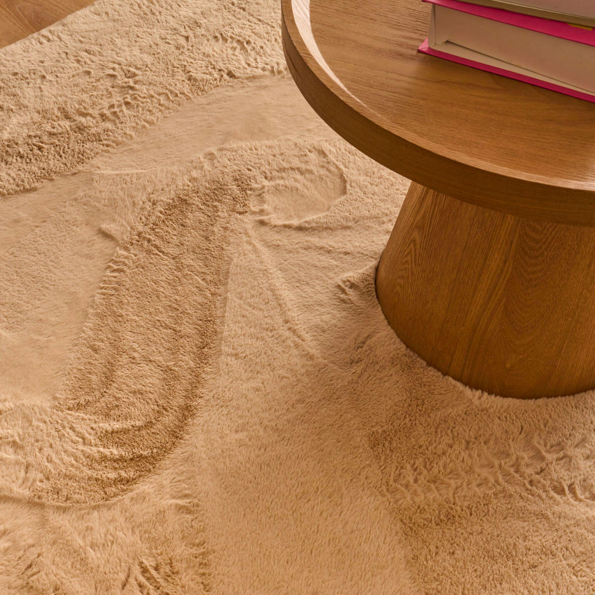 TEPPICH uni ultra weich beige Nube 200x290cm - Beige, Textil (200/290cm) - Nazar Rugs