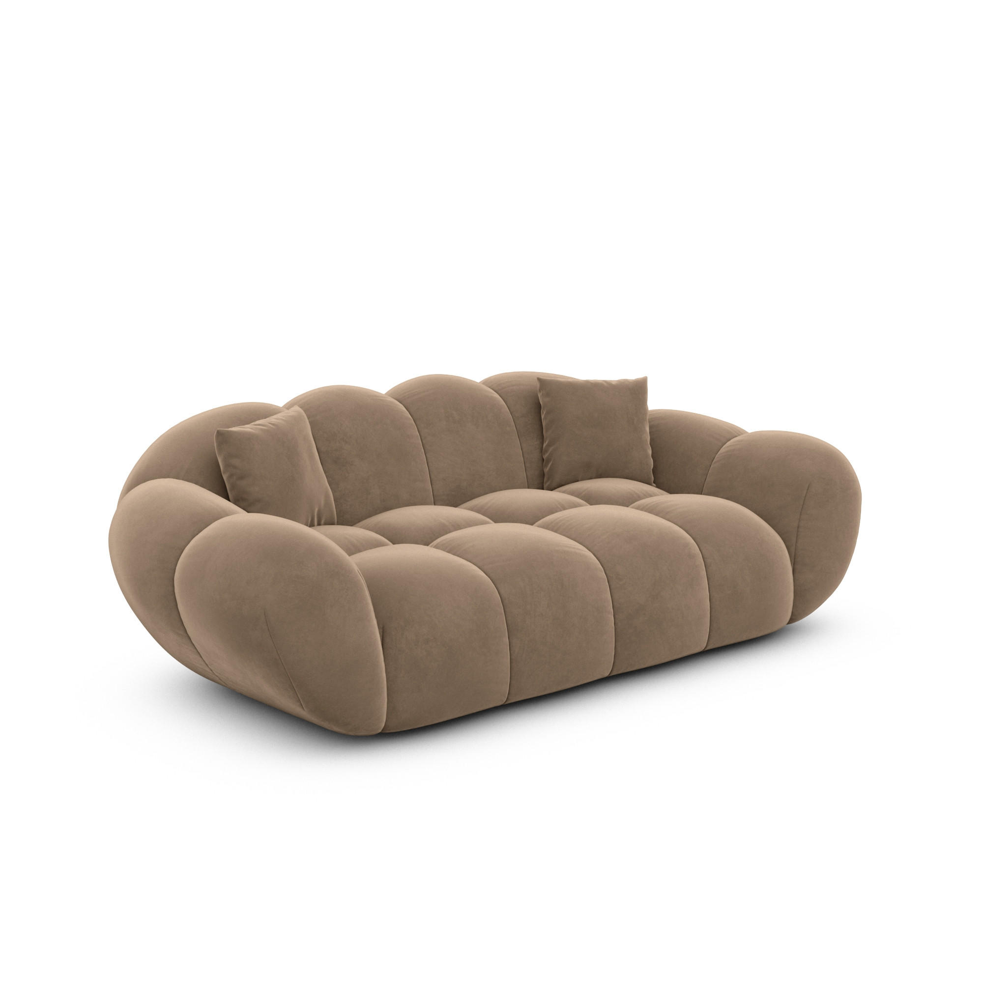 Varoyal 2-Sitzer-Sofa Braun 200x70x93 cm