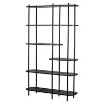 REGAL Schwarz - Schwarz, Metall (100/169/30cm) - Nordlys