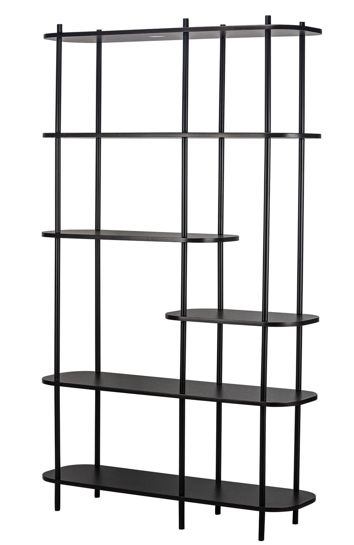 REGAL Schwarz - Schwarz, Metall (100/169/30cm) - Nordlys
