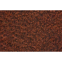 KOPFTEIL Modell Linien – Terrakotta-Bouclé-Stoff 90 cm - Beige/Terracotta, Karton/Holz (90/120/10cm) - Sommeil de Plomb