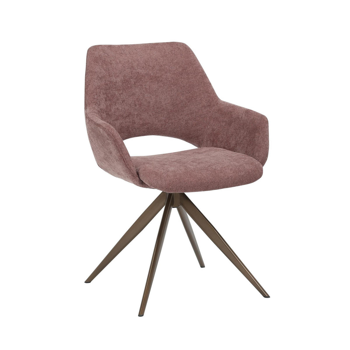 ESSZIMMERSTUHL Daisy Paars 60/61/82 cm - Flieder, Textil (61/82/60cm) - Starfurn
