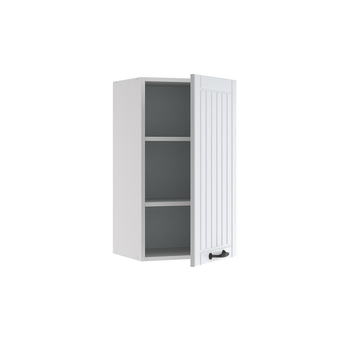 HÄNGESCHRANK Fame-Line Weiß Landhaus 40 cm - Weiß, Holzwerkstoff (40/72/34.1cm) - Vicco