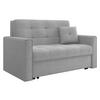 SCHLAFSOFA Viva Lux II - Grau, Holz/Textil (133/85/98cm) - MIRJAN24