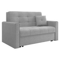 SCHLAFSOFA Viva Lux II - Grau, Holz/Textil (133/85/98cm) - MIRJAN24