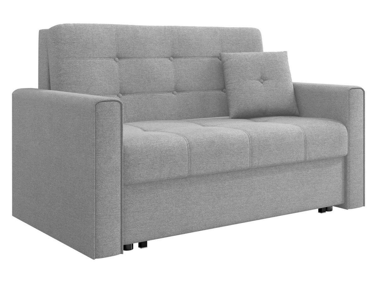 SCHLAFSOFA Viva Lux II - Grau, Holz/Textil (133/85/98cm) - MIRJAN24