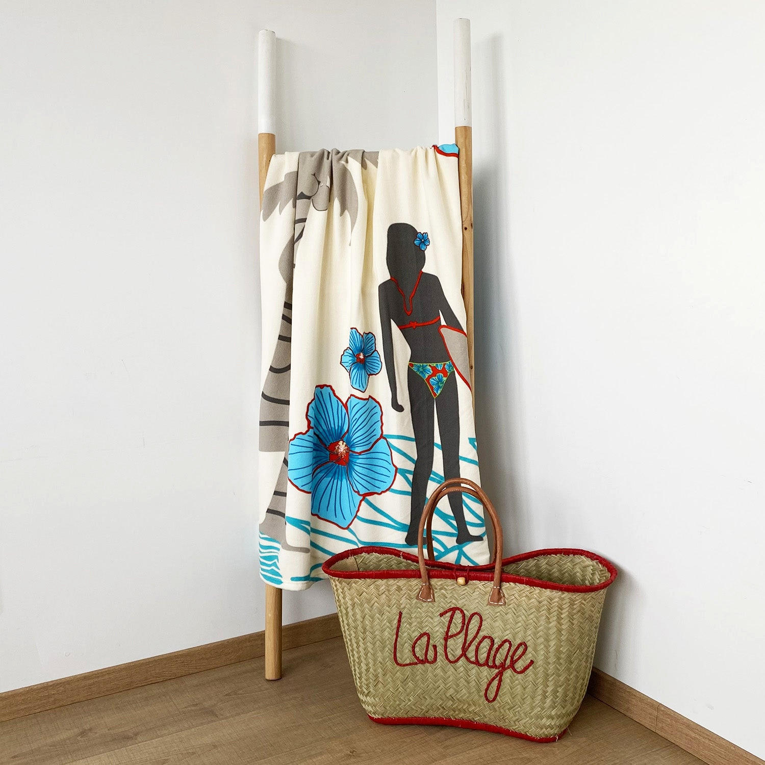 MIKROFASER STRANDTUCH Surftime 90x170 250g/m² ecru - Beige, Textil (90/170cm) - LE COMPTOIR DE LA PLAGE