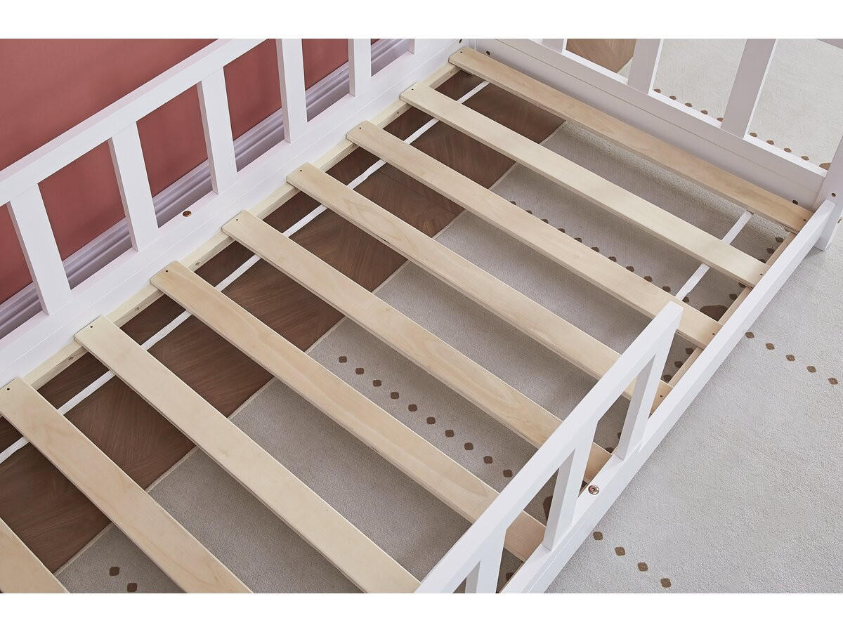 KINDERBETT charlotte weiss - Weiß, Holz - Habitat Garten