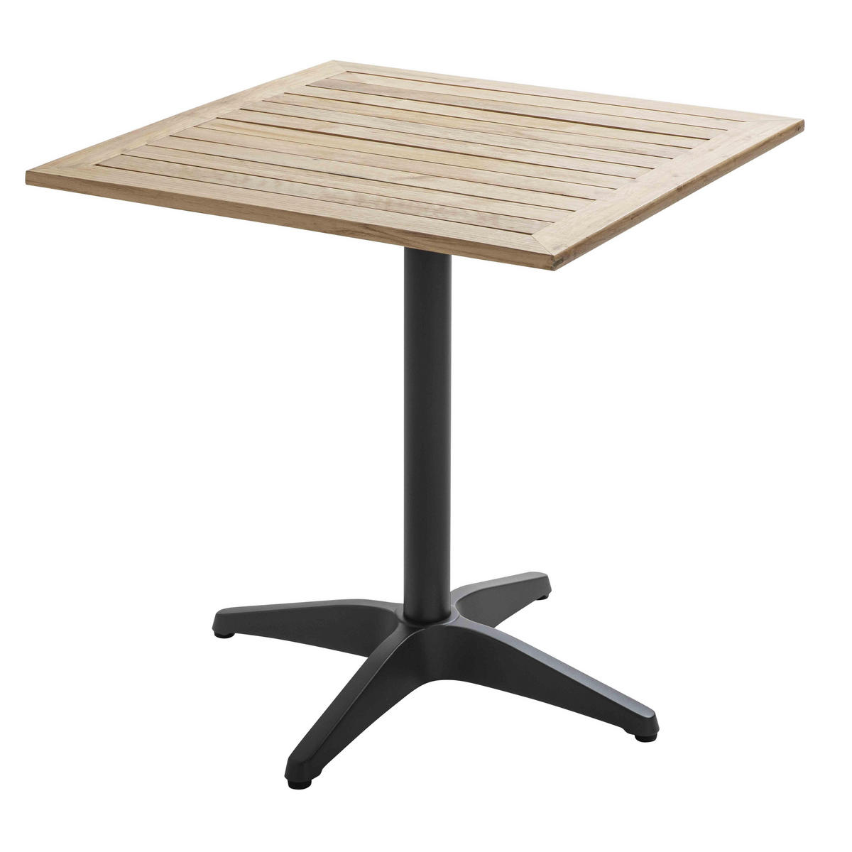 TISCHBEIN, Schwarz - Schwarz, Metall (5.8/72/65cm) - Oviala