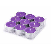 TEELICHT mit Duft - Flieder - 18er Pack - Flieder, Naturmaterialien (4/1.5/4cm) - HS Candle