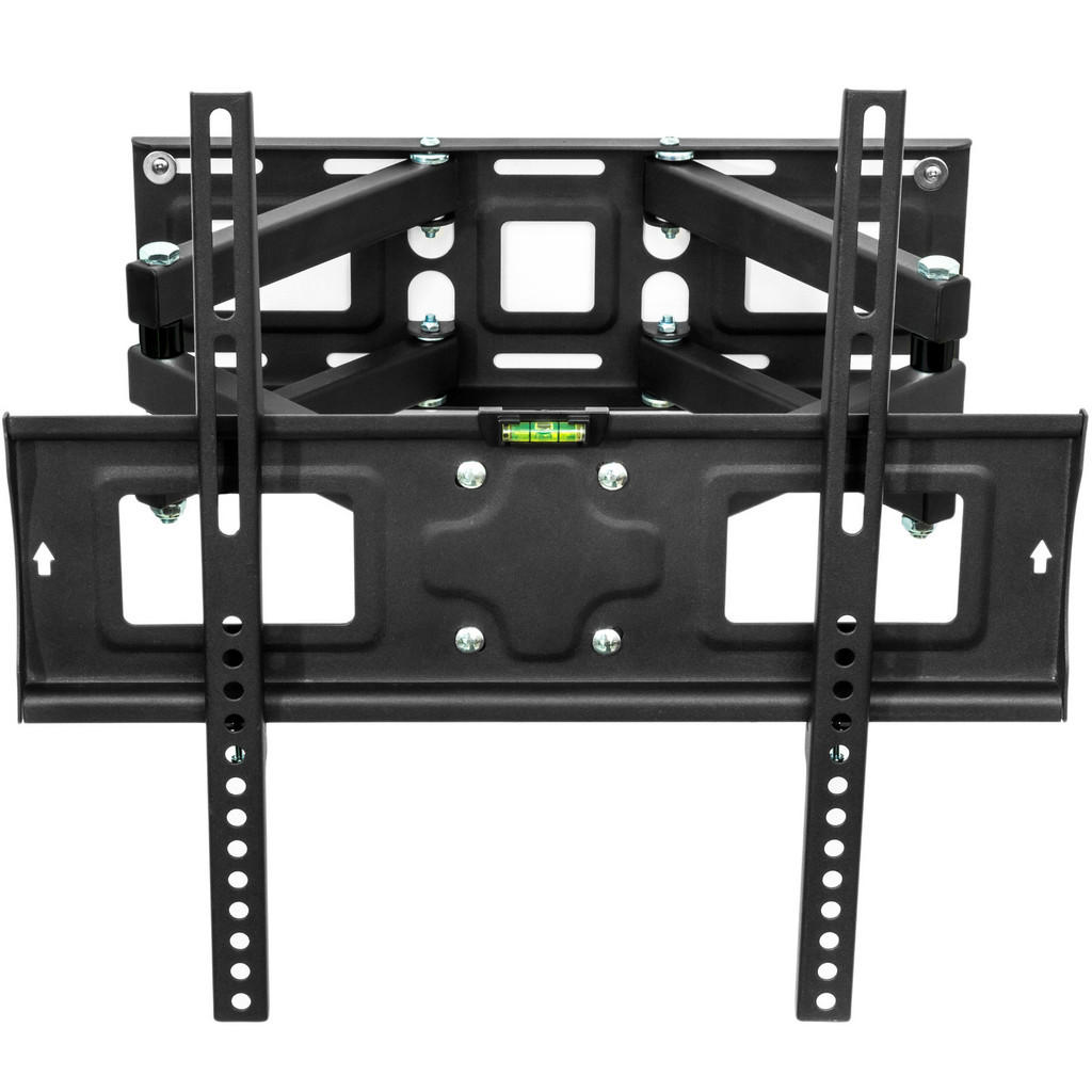 Thumbnail - tectake Tv-Wandhalterung,, Schwarz, Metall, Rechteckig, 45x40x52 cm, Wohnzimmer, TV Möbel, TV-Wandhalterung