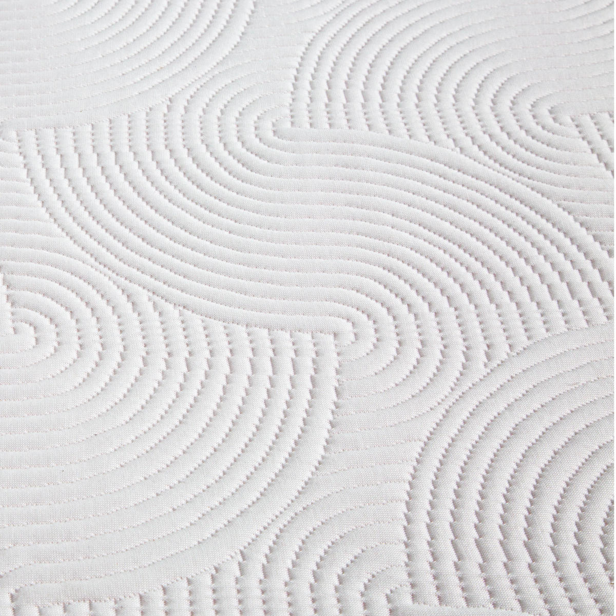 KALTSCHAUMMATRATZE-DUO-EXTRA-DICK 25 cm 140x200 cm H3/H4, 7-Zonen, atmungsaktiv & punktelastisch - Weiß, Textil (140/200cm) - Lunea