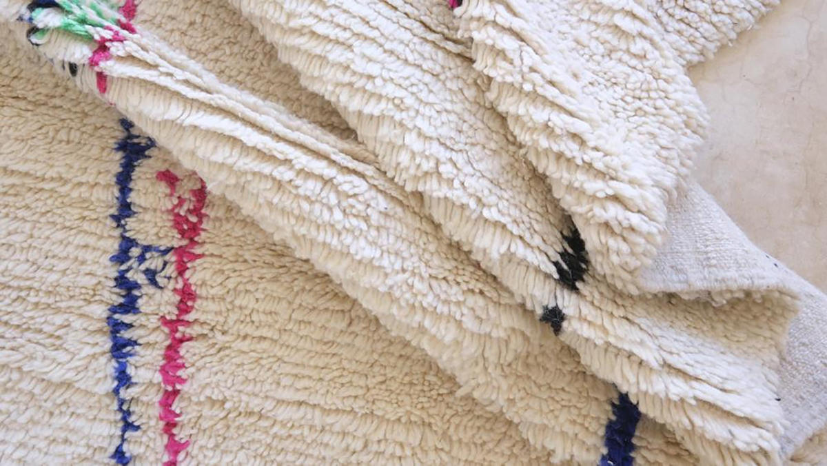 BERBERTEPPICH mehrfarbig handgewebt Pop 80x 240 cm - Multicolor, Naturmaterialien (80/240cm) - AFK Living
