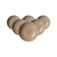 SUPPENTELLER Natura Creme ø 21 cm 6er Set - Creme, Keramik (21cm) - Ritzenhoff Breker