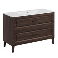 WASCHTISCH 120cm Moka Holz - Braun, Holzwerkstoff (120/82/46cm) - Petits-meubles