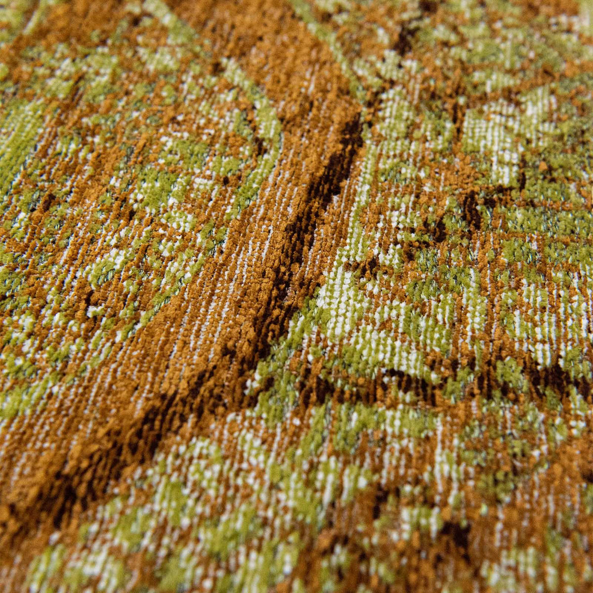 TEPPICH Flachgewebe GREEN CITY Grün 240 x 340 cm - Grün, Textil (240/340cm) - Novatrend