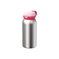 ISOLIERFLASCHE MIT KLAPPDECKEL Campus Cool Pink 500 ml - Rosa, Kunststoff/Metall (0.5L) - Mepal