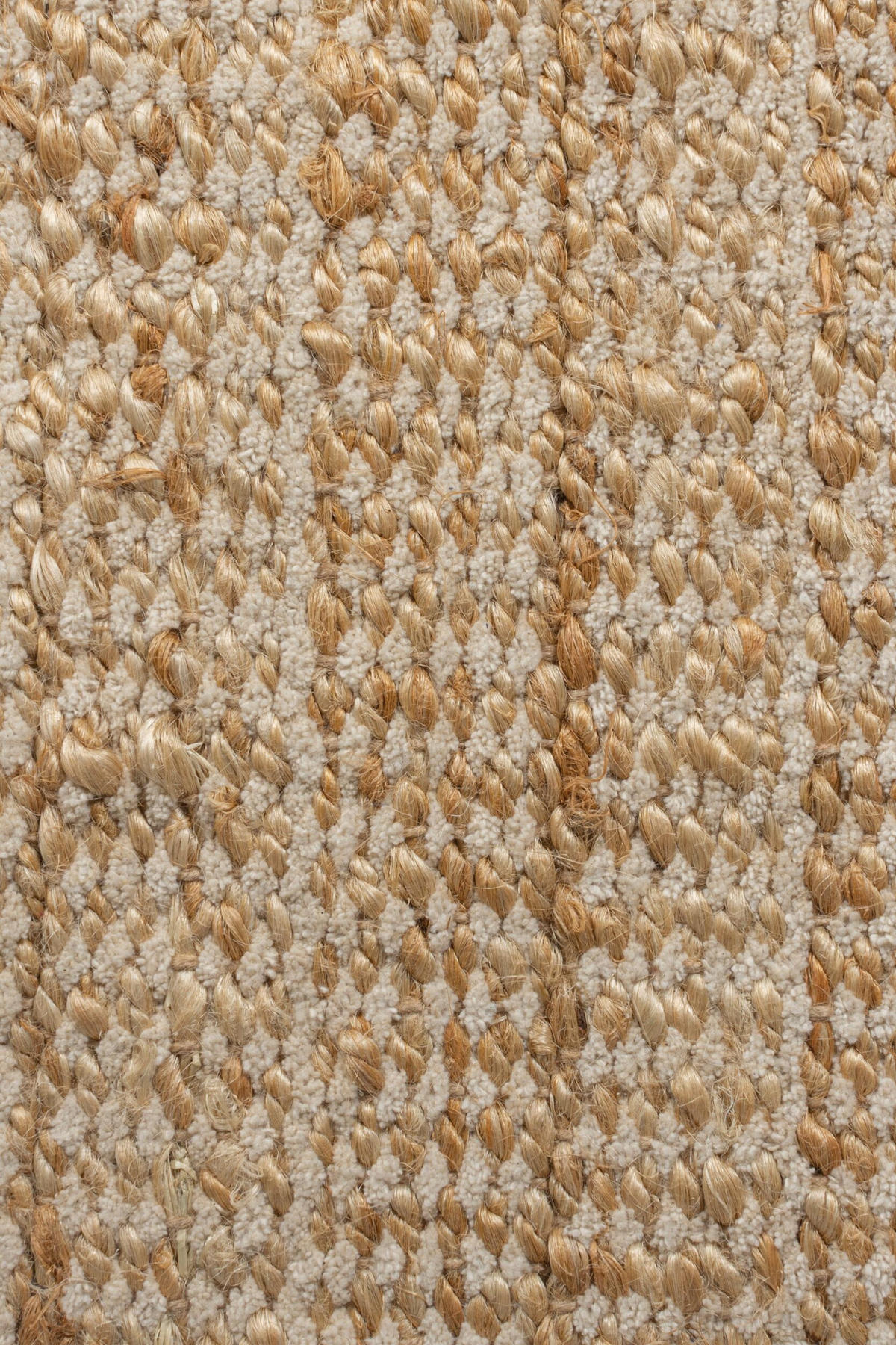 TEPPICH Jute Fransen-Design, handgewebt, beige CONWY, Beige 60x230 cm - Beige, Textil (60/230cm) - KADIMA DESIGN