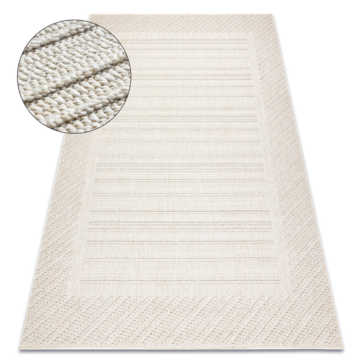 TEPPICH Origi 160/220 cm - Creme, Textil (160/220cm) - rugsX