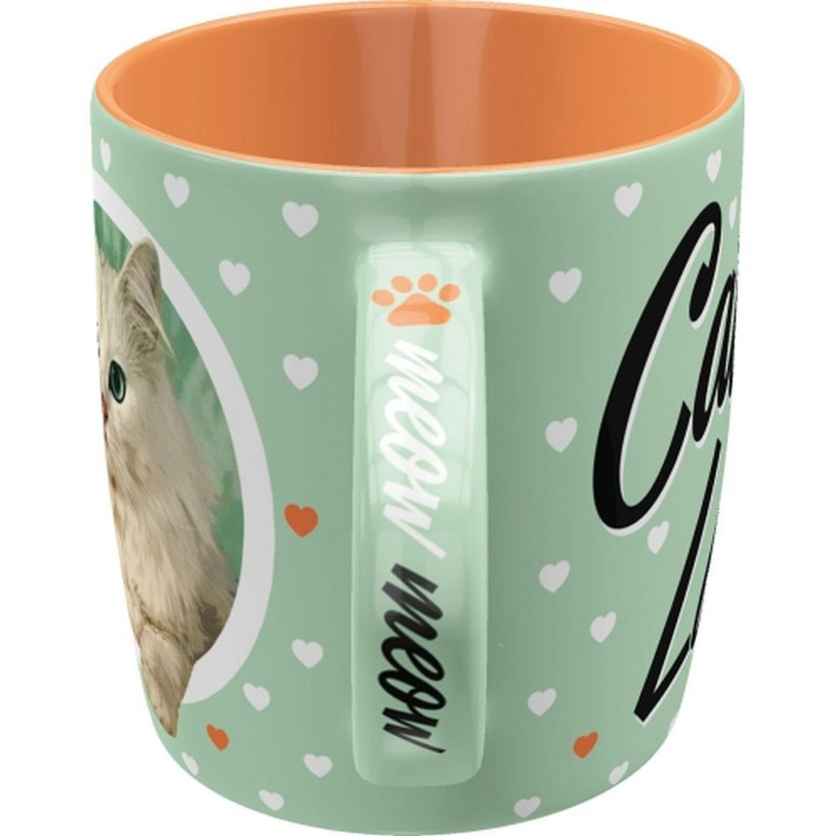KAFFEETASSE 330 ml Animal Club Cat Lover - Multicolor, Keramik (0.33L) - Nostalgic-Art