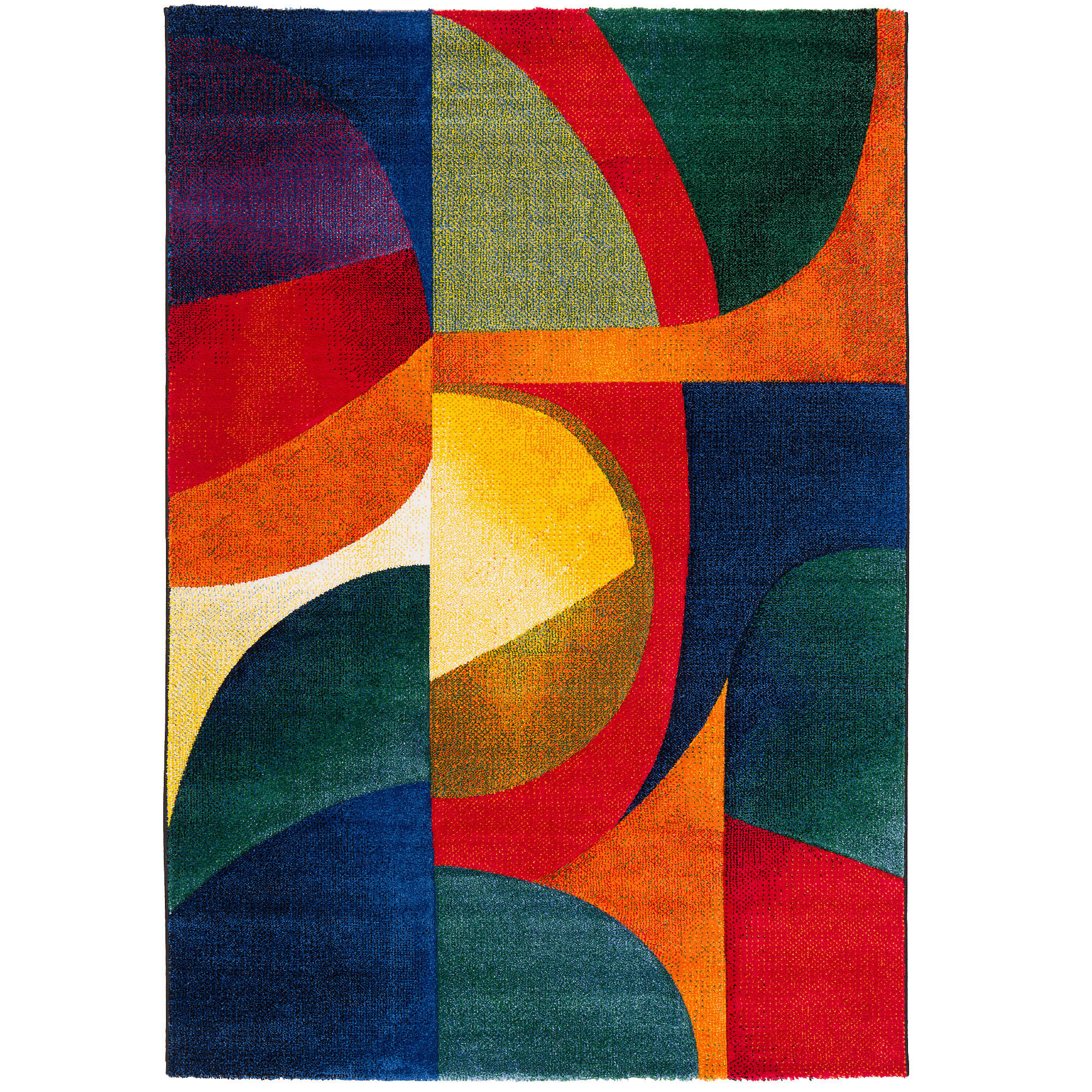 DESIGNER TEPPICH MAUI MODERN - Petrol, Textil (80/150cm) - Pergamon